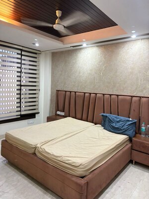 Bedroom in 3 BHK Builder Floor at Hemkunt Colony – for Rent