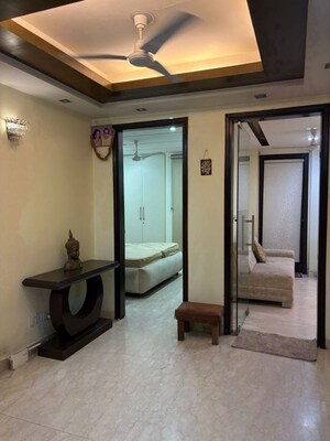 Living Room in 3 BHK Builder Floor at Hemkunt Colony – for Rent