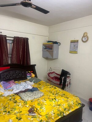 Bedroom in 2 BHK Apartment at Jai Gardenia, Kodigehalli – for Rent