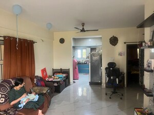 Living Room in 2 BHK Apartment at Jai Gardenia, Kodigehalli – for Rent