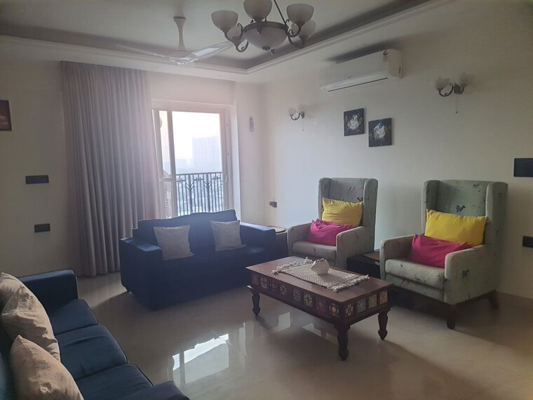 Living Room, ats-one-hamlet 4 Bedroom 3115 Sq.Ft. Apartment In Sector 104 Noida 10585259