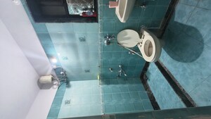 Bathroom in 2 BHK Apartment at Manavsthal Heights, Andheri East – for Rent