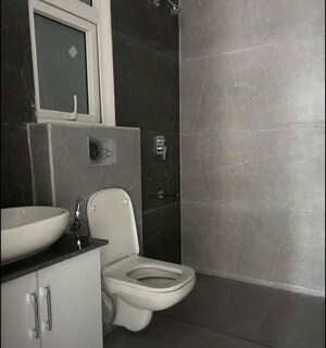 Bathroom in 3 BHK Apartment at Hermitage Centralis, Vip Road – for Rent