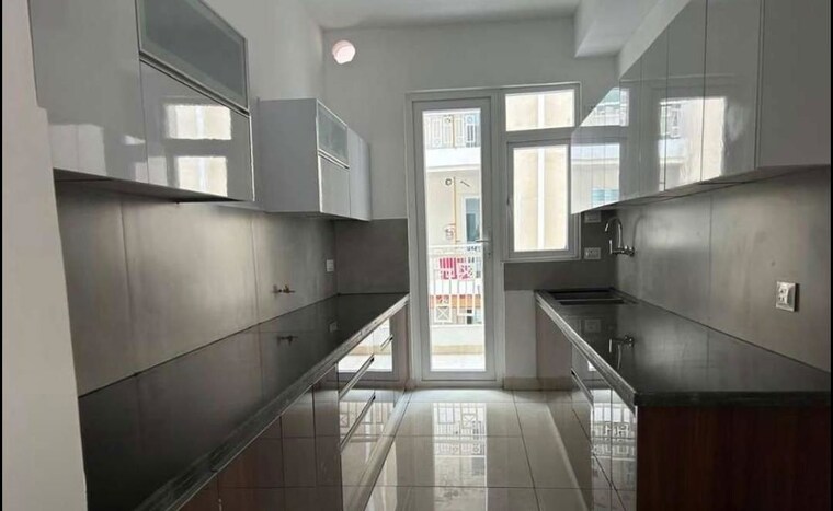 Kitchen, hermitage-centralis 3 Bedroom 1700 Sq.Ft. Apartment In Vip Road Zirakpur 10585272