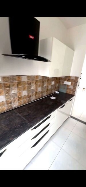 Kitchen in 3 BHK Apartment at Sushma Valencia, International Airport Road – for Rent
