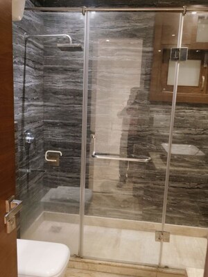 Bathroom in 4 BHK Builder Floor at Chittaranjan Park – for Rent
