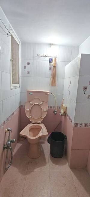 Bathroom in 2 BHK Apartment at Asmita Jyoti CHS, Malad West – for Rent