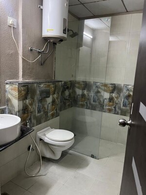 Bathroom in 3 BHK Apartment at Gaur Sportswood, Sector 79 – for Rent