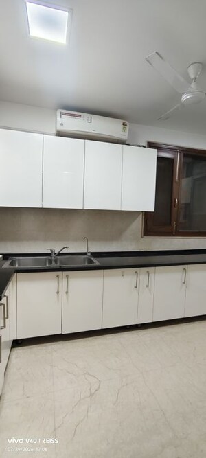 Kitchen in 4 BHK Builder Floor at Defence Colony – for Rent