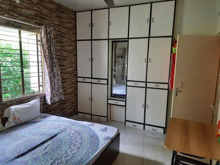 Bedroom, kumar-parisar 3 Bedroom 1325 Sq.Ft. Apartment In Kothrud Pune 10585329