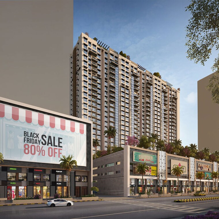 Exterior View, hubtown-the-premiere 3 Bedroom 1125 Sq.Ft. Apartment In Andheri West Mumbai 10585338