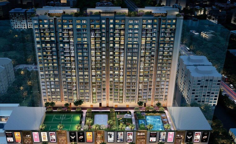Exterior View, hubtown-the-premiere 3 Bedroom 1125 Sq.Ft. Apartment In Andheri West Mumbai 10585338