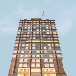 Staircase in 3 BHK Apartment at Hubtown The Premiere, Andheri West – for Sale