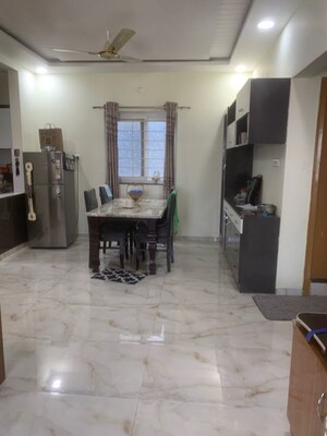 Dining area in 1.5 BHK Independent House at Ameenpur – for Rent