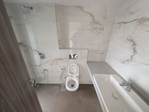 Bathroom in 3 BHK Apartment at Hubtown Seasons, Chembur – for Rent