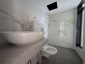 Bathroom in 3 BHK Apartment at Hubtown Seasons, Chembur – for Rent