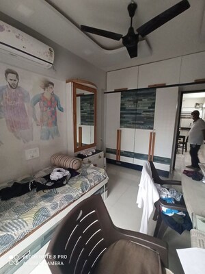 Bedroom in 2 BHK Apartment at Pethkar Samrajya, Kothrud – for Rent