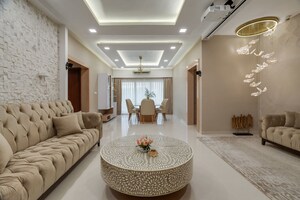 Bathroom in 3.5 BHK Apartment at LnT Raintree Boulevard, Hebbal – for Rent