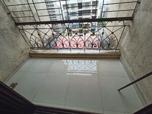 Balcony in 1 BHK Apartment at Hyde Park CHS, Kharghar – for Rent