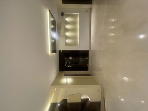 Building Lobby in 4 BHK Apartment at Vijay Golden Peak, Khar West – for Rent