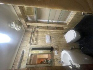 Staircase in 4 BHK Apartment at Vijay Golden Peak, Khar West – for Rent