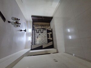Building Lobby in 1 BHK Apartment at Cosmos Angel, Thane West – for Rent