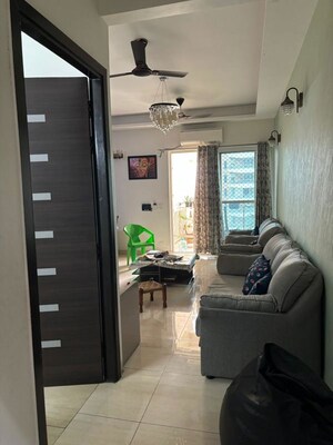 Living Room in 3 BHK Apartment at Gaur Sportswood, Sector 79 – for Rent