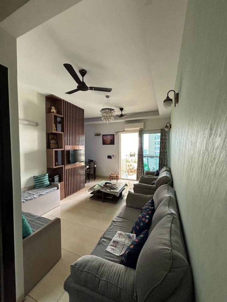 Living Room, gaur-sportswood 3 Bedroom 1850 Sq.Ft. Apartment In Sector 79 Noida 10585408