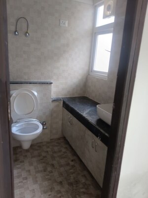 Bathroom in 3 BHK Apartment at Shri Radha Aqua Garden, Sector 16b Greater Noida – for Rent