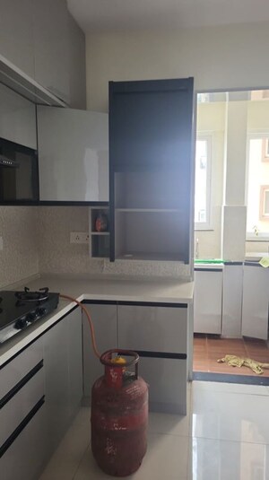 Kitchen in 3 BHK Apartment at Pashmina Waterfront, Old Madras Road – for Rent