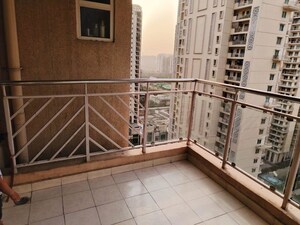 Balcony in 3 BHK Apartment at Gaur Sportswood, Sector 79 – for Rent