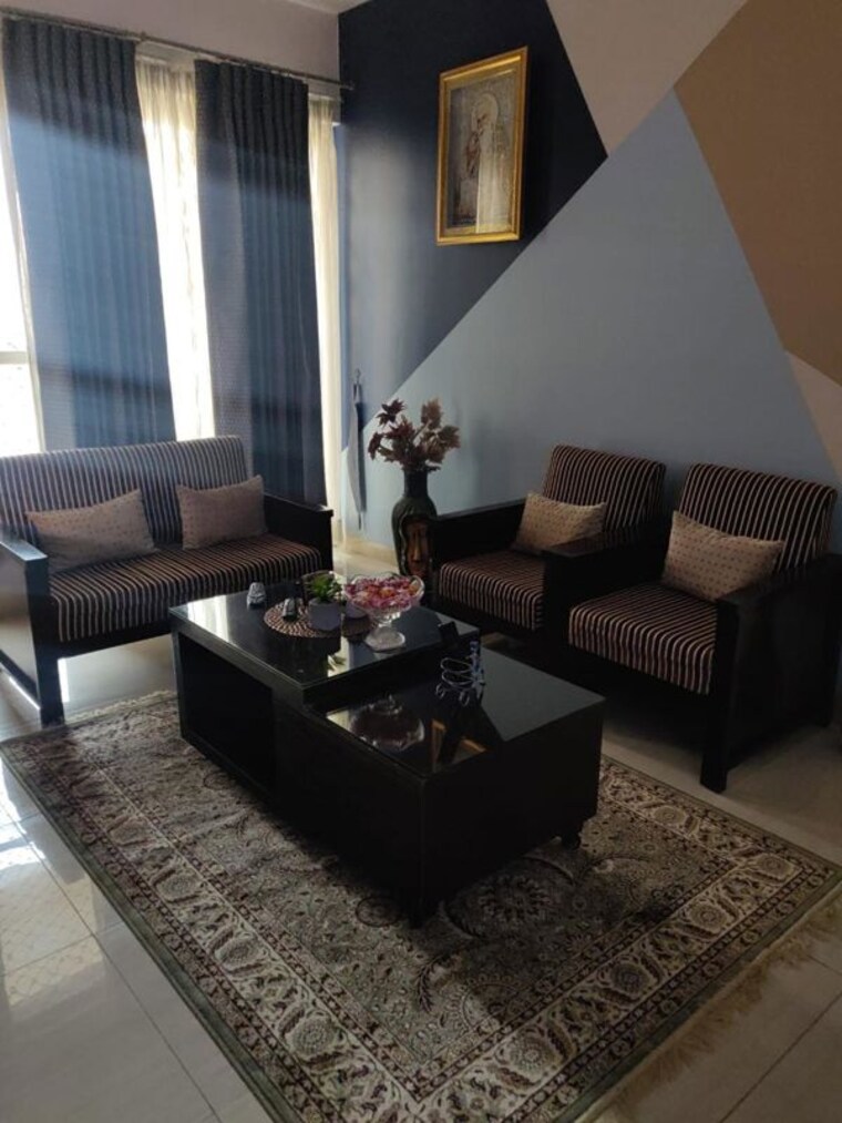 Living Room, gaur-sportswood 3 Bedroom 1850 Sq.Ft. Apartment In Sector 79 Noida 10585422