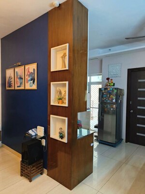 Living Room in 3 BHK Apartment at Gaur Sportswood, Sector 79 – for Rent