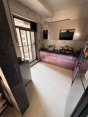 Kitchen in 3 BHK Apartment at Runwal Eirene, Balkum Pada – for Sale