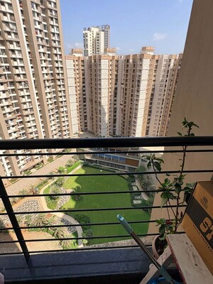 Balcony in 3 BHK Apartment at Runwal Eirene, Balkum Pada – for Sale