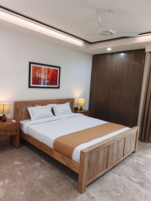 Bedroom in 3 BHK Builder Floor at Greater Kailash I – for Rent