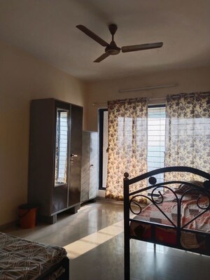 Bedroom in 3 BHK Apartment at Sai Chaturbhuj Apartment, Kharghar – for Rent