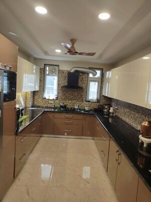 Kitchen in 4 BHK Builder Floor at Saket – for Rent