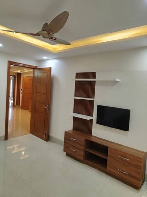 Living Room in 4 BHK Builder Floor at Saket – for Rent