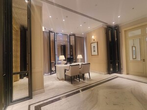 Living Room in 2 BHK Apartment at Bhartiya Leela Residences, Thanisandra Main Road – for Rent