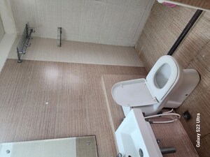 Bathroom in 3 BHK Apartment at Aparna Sarovar, Nallagandla – for Rent