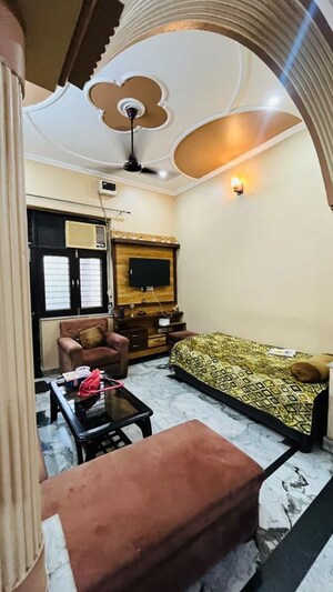 Living Room in 2 BHK Apartment at Galaxy North Avenue, Gaur City 1 – for Rent