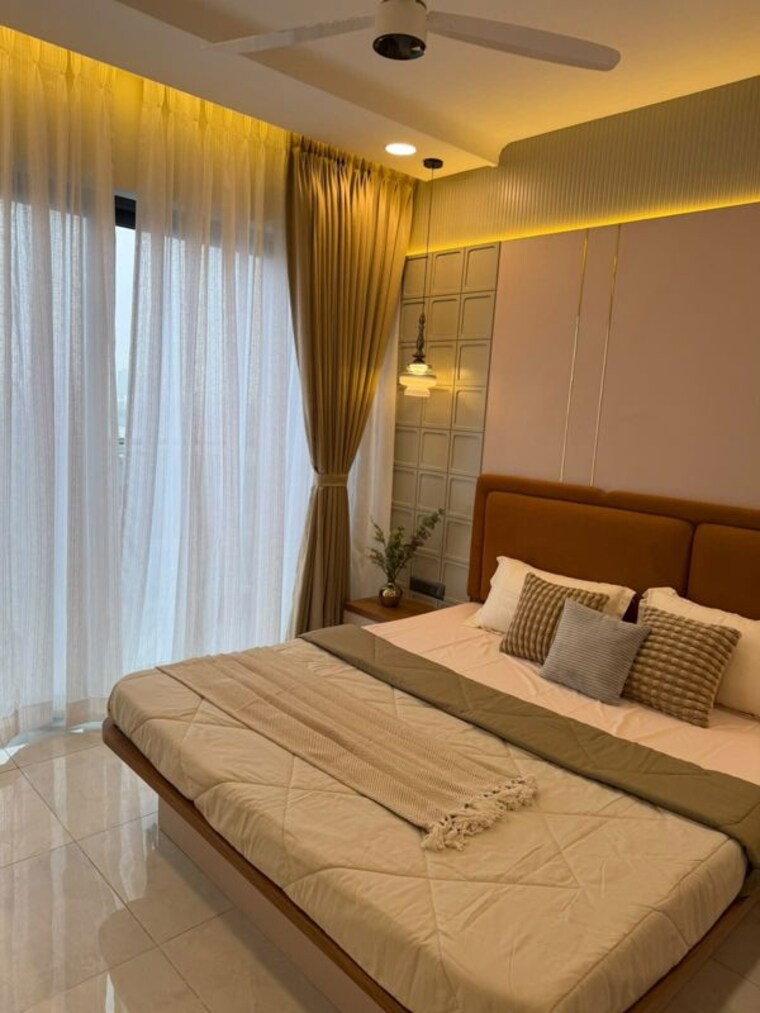 Bedroom, shrikunj-onyx 3 Bedroom 1500 Sq.Ft. Apartment In Koregaon Park Annexe Pune 10585618