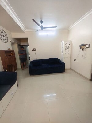 Living Room in 2 BHK Apartment at Haware Tiara, Kharghar – for Rent