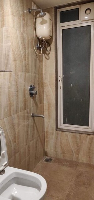 Bathroom in 3 BHK Apartment at Lodha Amara, Kolshet Road – for Rent