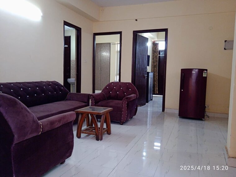 Living Room, supertech-green-village 1 Bedroom 550 Sq.Ft. Apartment In Bigli Bamba Bypass Meerut 10585606