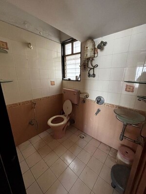 Bathroom in 2 BHK Apartment at Vrindavan Society Goregaon, Goregaon East – for Rent