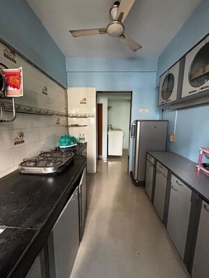 Kitchen in 2 BHK Apartment at Vrindavan Society Goregaon, Goregaon East – for Rent