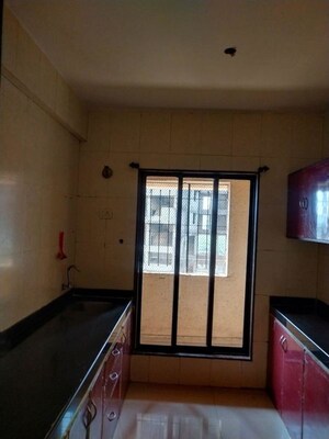 Kitchen in 3 BHK Apartment at Giriraj Horizon, Kharghar – for Rent