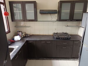 Kitchen in 2 BHK Builder Floor at Uppal Southend, Sector 49 – for Rent